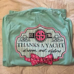 Teal Simply Southern Comfort Long Sleeve Shirt